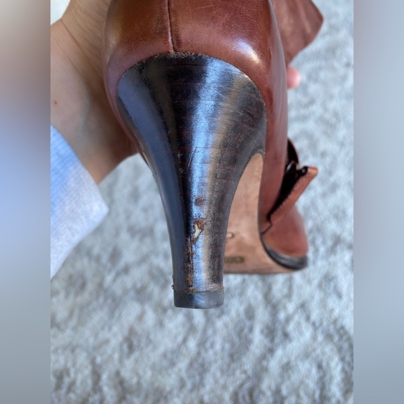 Cole Haan Nike Air Knee High Leather Boots - Picture 6 of 13